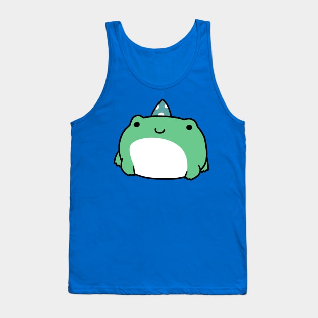 Party Hat Frog Tank Top by saradaboru